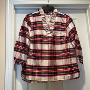 NWT Crown & Ivy Ruffle Top - Size Medium